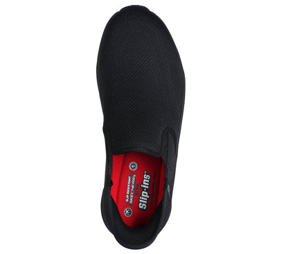 Slip-ins Work Slip-Resistant Relaxed Fit: D'Lux Walker - Joden Shoes | Men Skechers near me