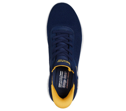 Slip-ins: BOBS Sport Squad Chaos - Solid Step Shoes | Men Skechers near me