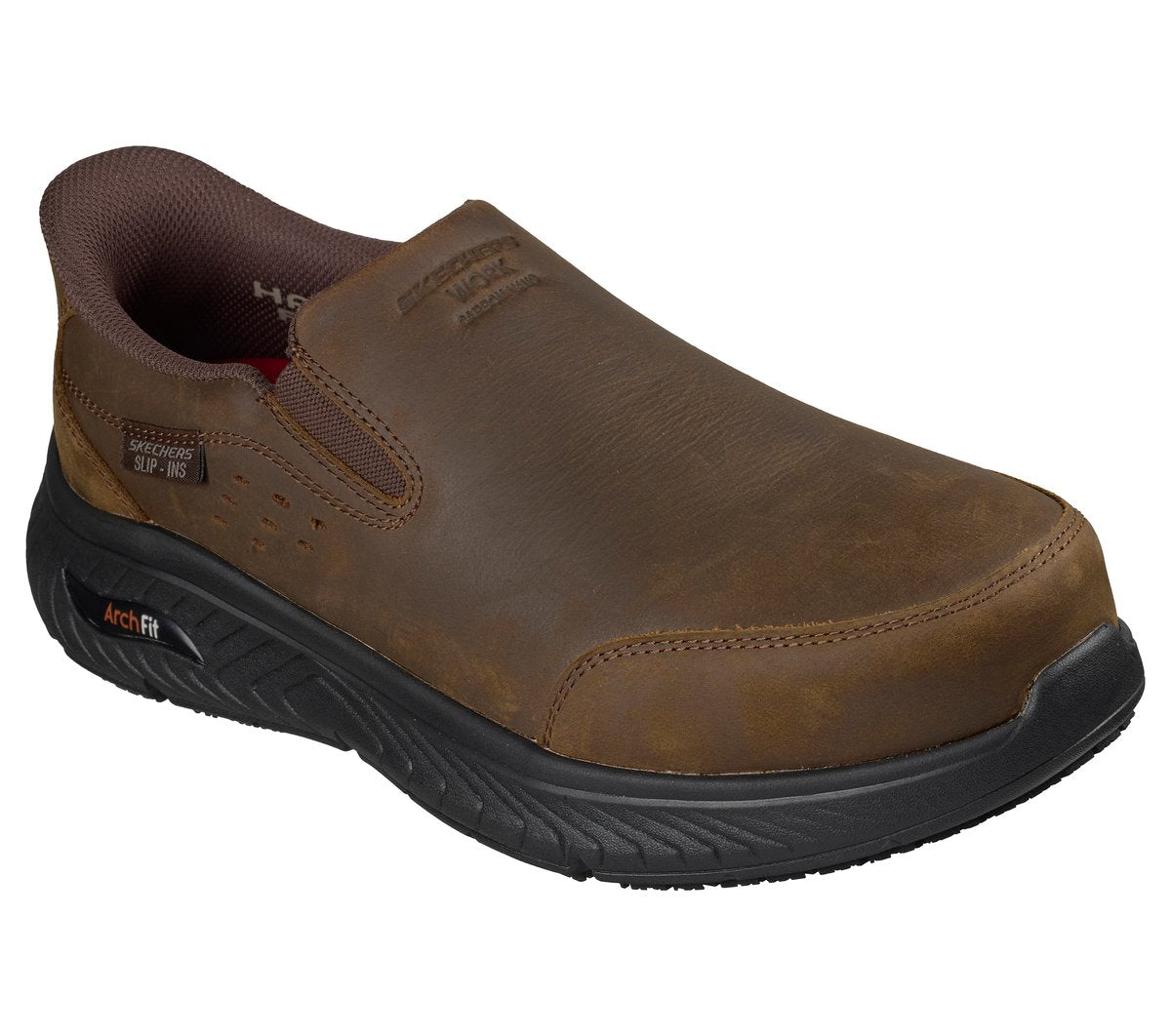 Slip-ins Work Slip-Resistant: Arch Fit Crosser Shoes | Men Skechers near me
