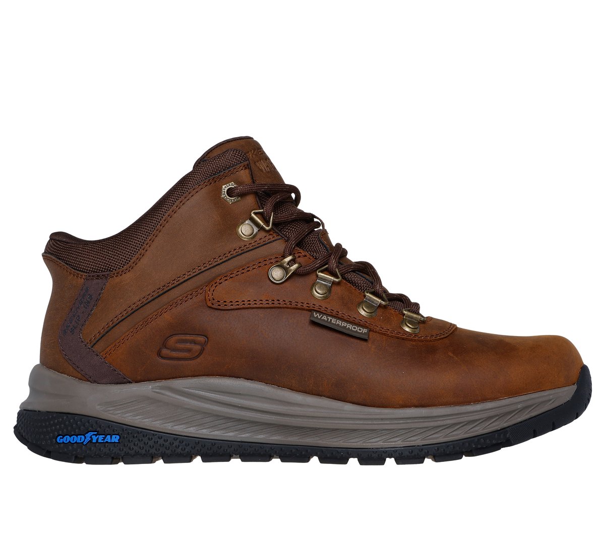 Slip-ins Waterproof Relaxed Fit: Meroe - Pikeman Shoes | Men Skechers outlet