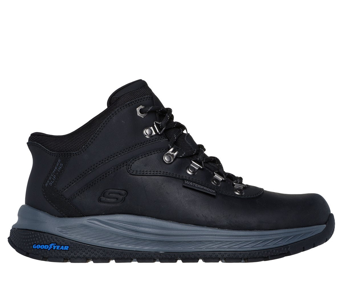 Slip-ins Waterproof Relaxed Fit: Meroe - Pikeman Shoes | Men Skechers outlet
