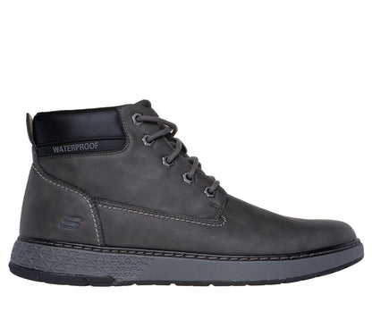Waterproof Relaxed Fit: Garlan - Deno Shoes | Men Skechers for sale