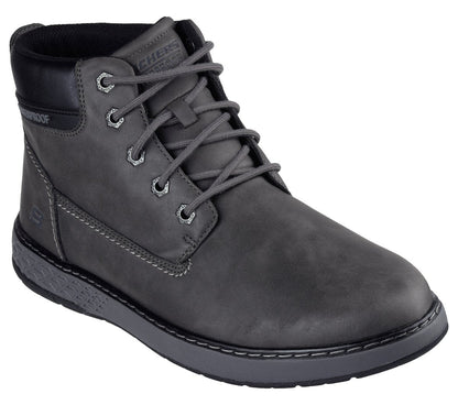 Waterproof Relaxed Fit: Garlan - Deno Shoes | Men Skechers for sale