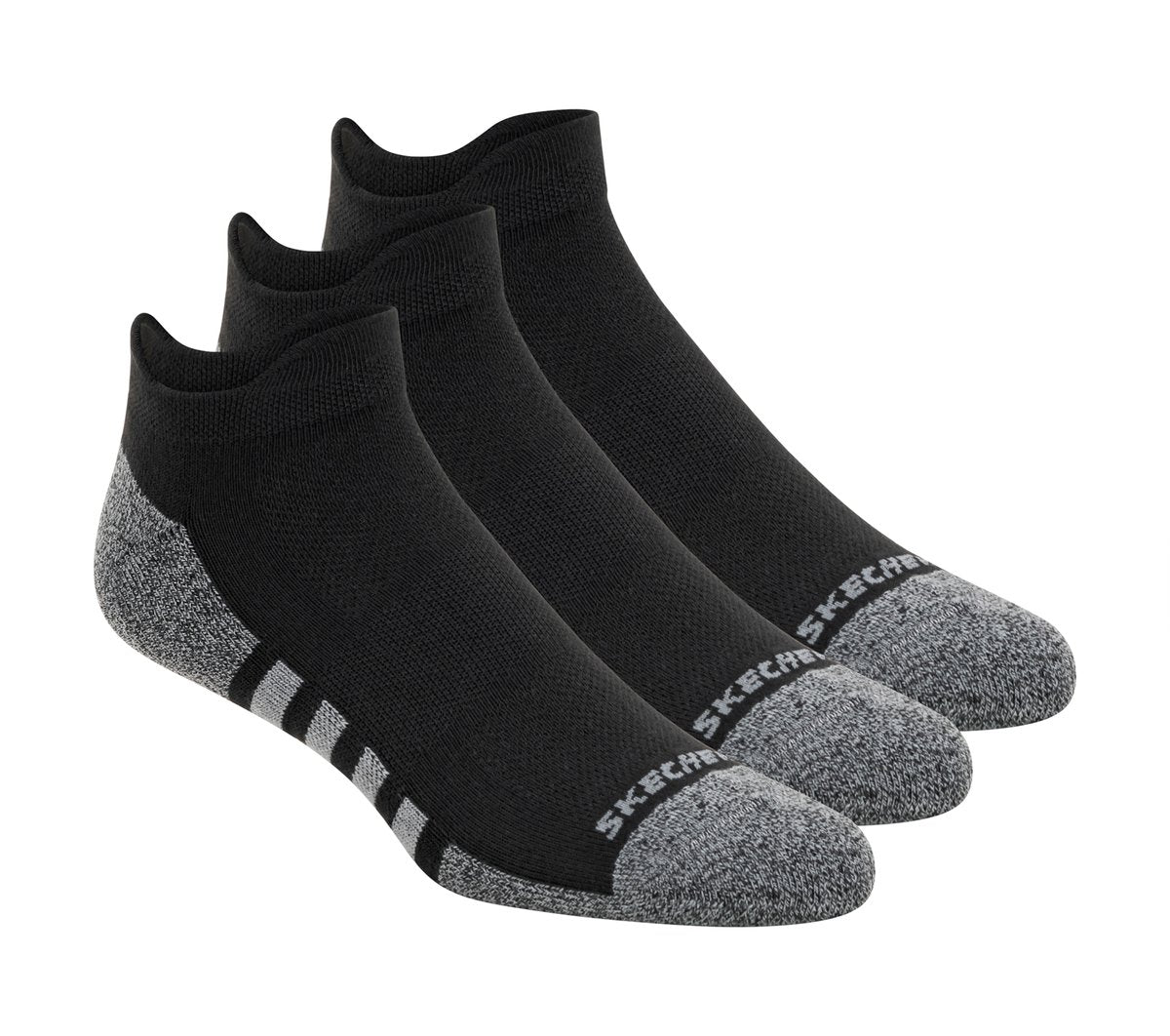 Lowcut Heel Tab Work Socks - 3 Pack | Skechers for sale