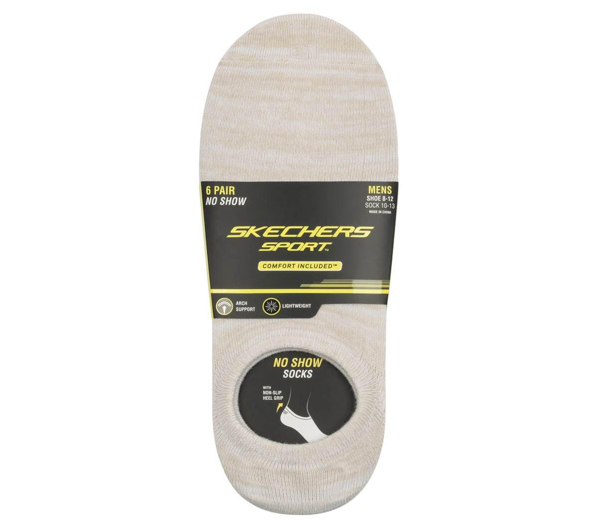 6 Pack Men's Sneaker Liner Socks | Skechers near me