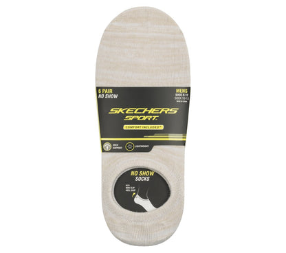6 Pack Men's Sneaker Liner Socks | Skechers near me