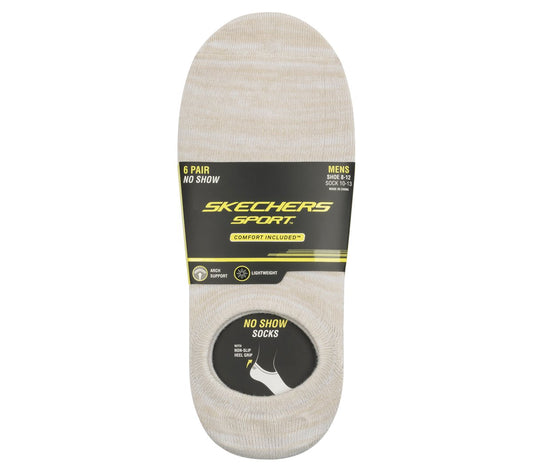 6 Pack Men's Sneaker Liner Socks | Skechers near me