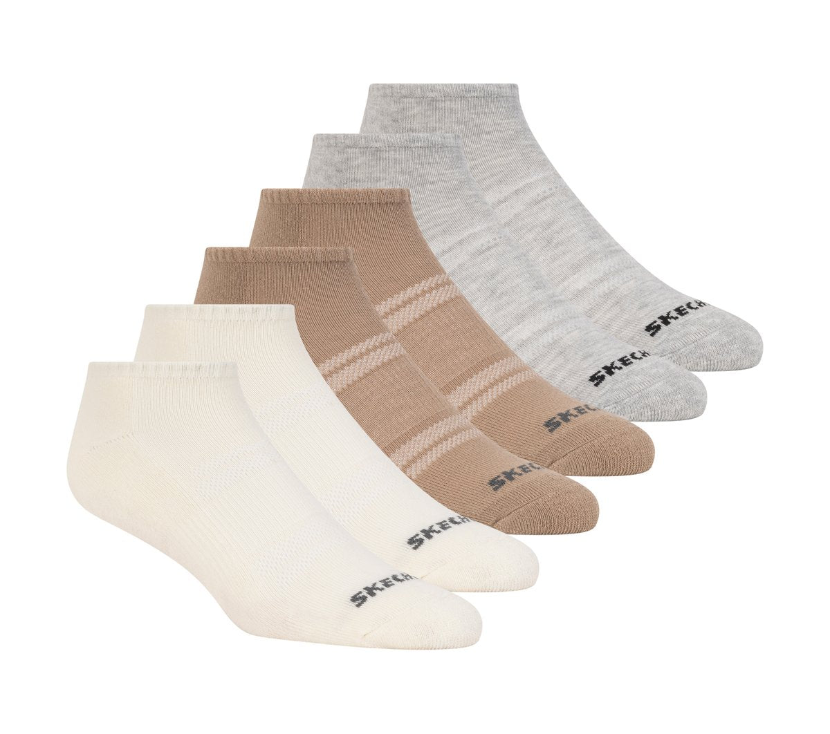 6 Pack Core Low Cut Large Socks | Skechers near me