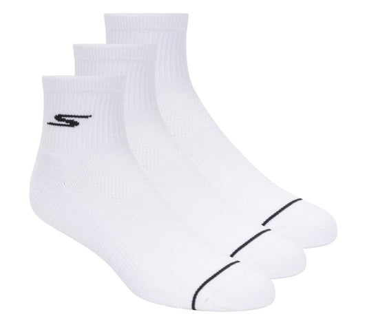 Quarter Premium Basic Socks - 3 Pack | Skechers for sale