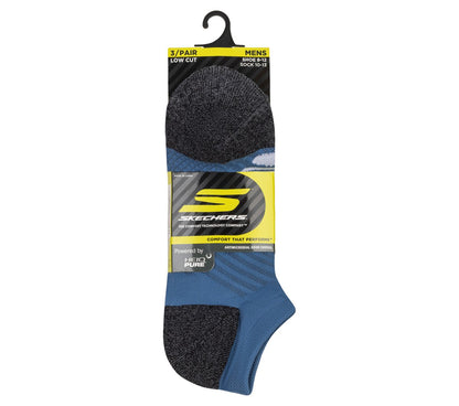 3 Pack Men's Terry Low Cut Socks | Skechers near me