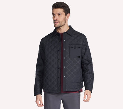 GO SHIELD Cozy Fit Altitude Bonded Jacket | Men Skechers for sale