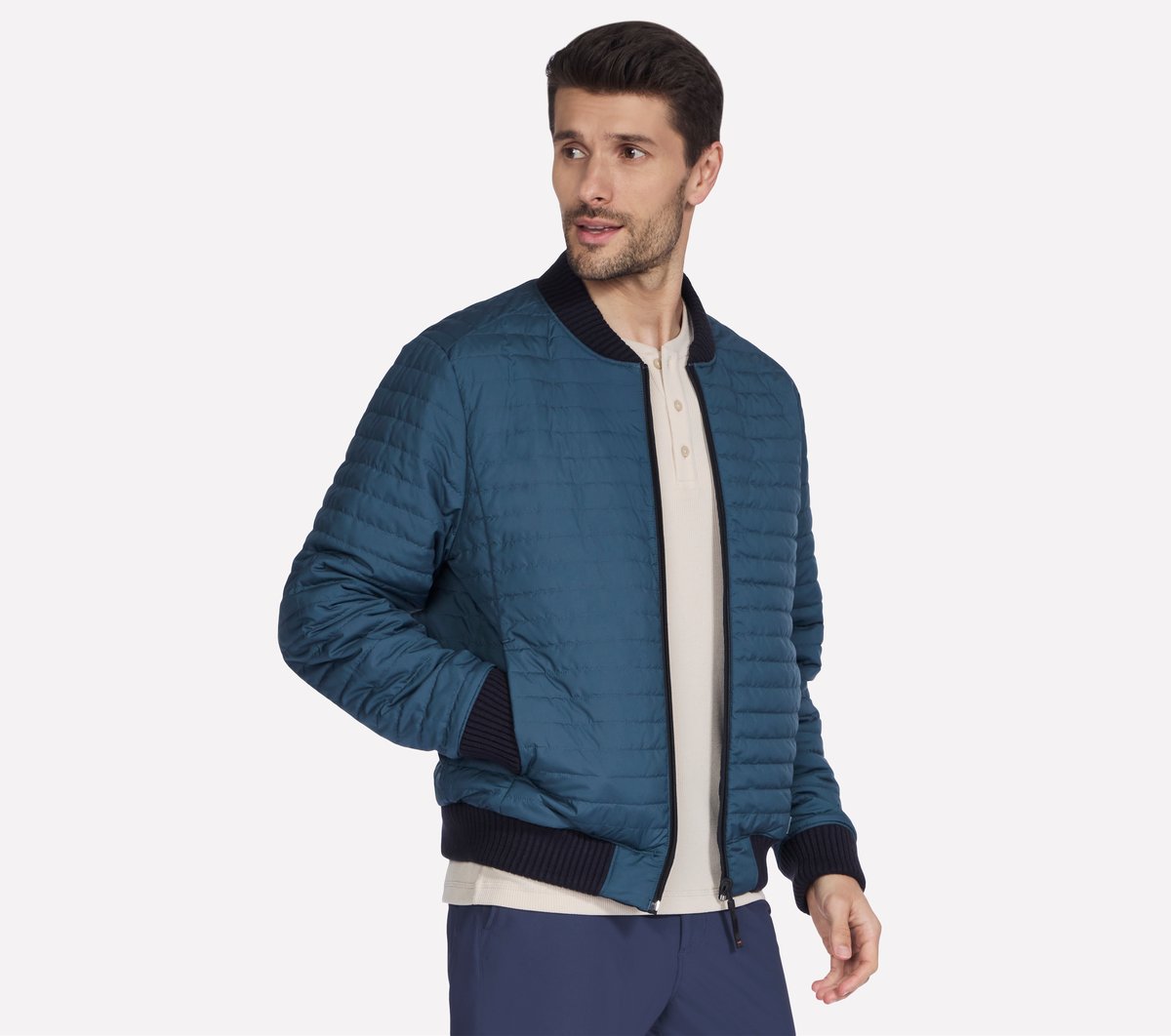 Alpha Reversible Bomber | Men Skechers for sale