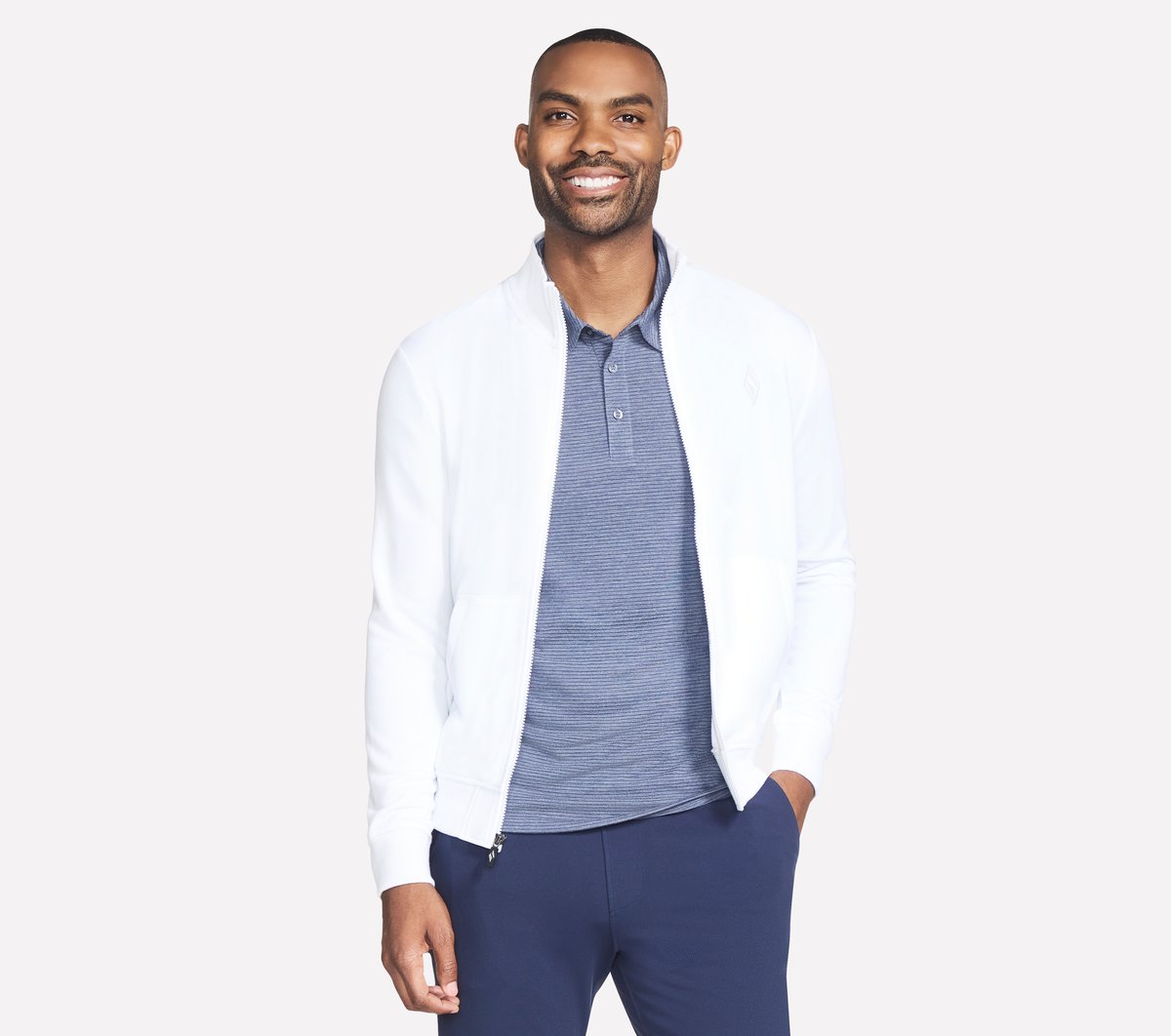 The Hoodless Hoodie GO WALK Everywhere Jacket | Men Skechers for sale