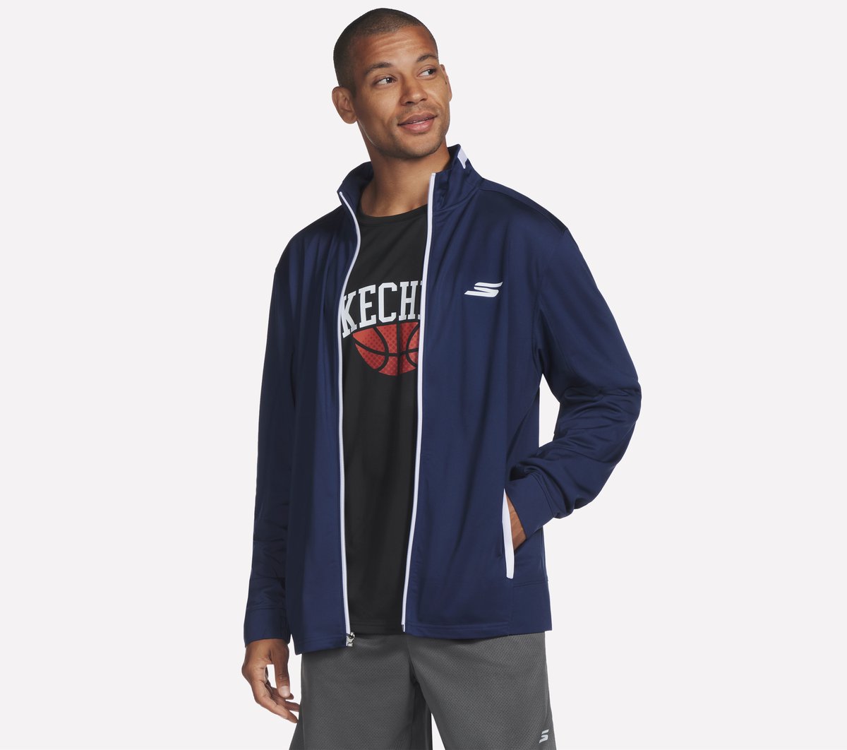 Hoops Track Jacket | Men Skechers for sale