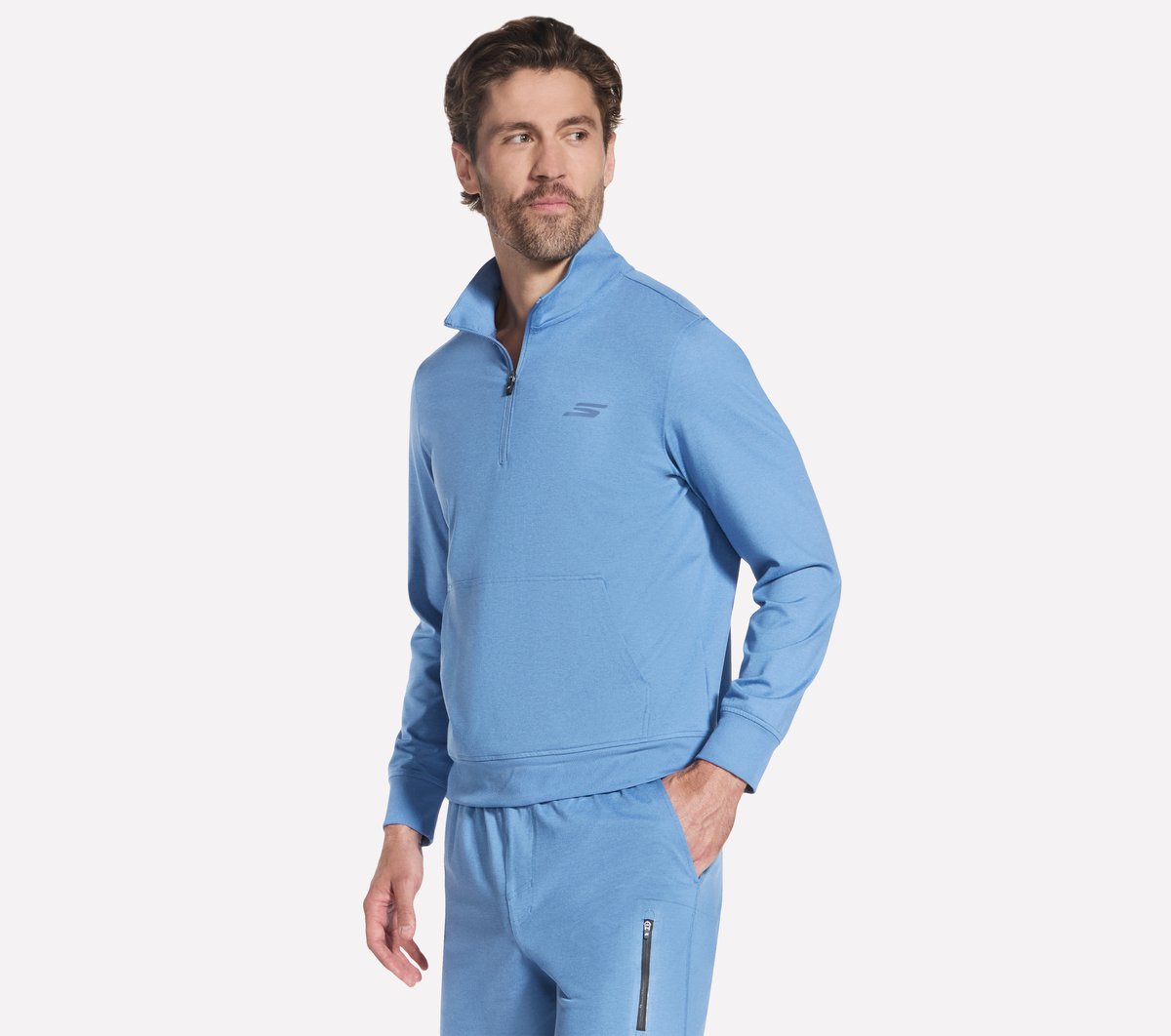 Weekend Easy 1/4 Zip | Men Skechers near me