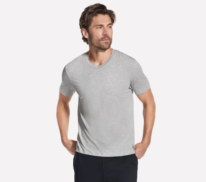 GO DRI Pima Short Sleeve V-Neck | Men Skechers outlet