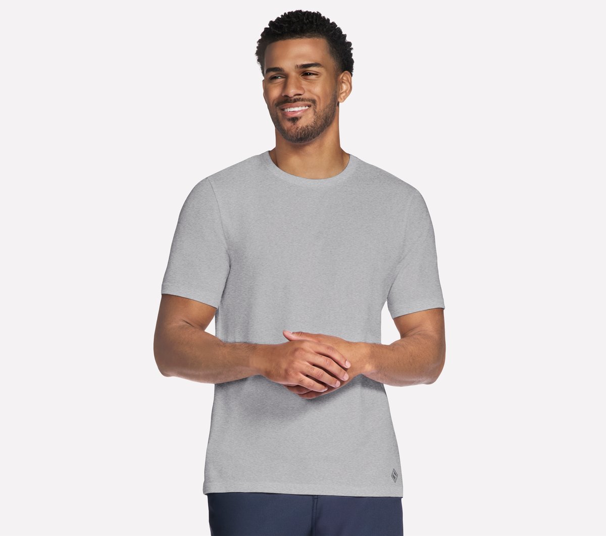 GO DRI Pima Crew | Men Skechers online shop