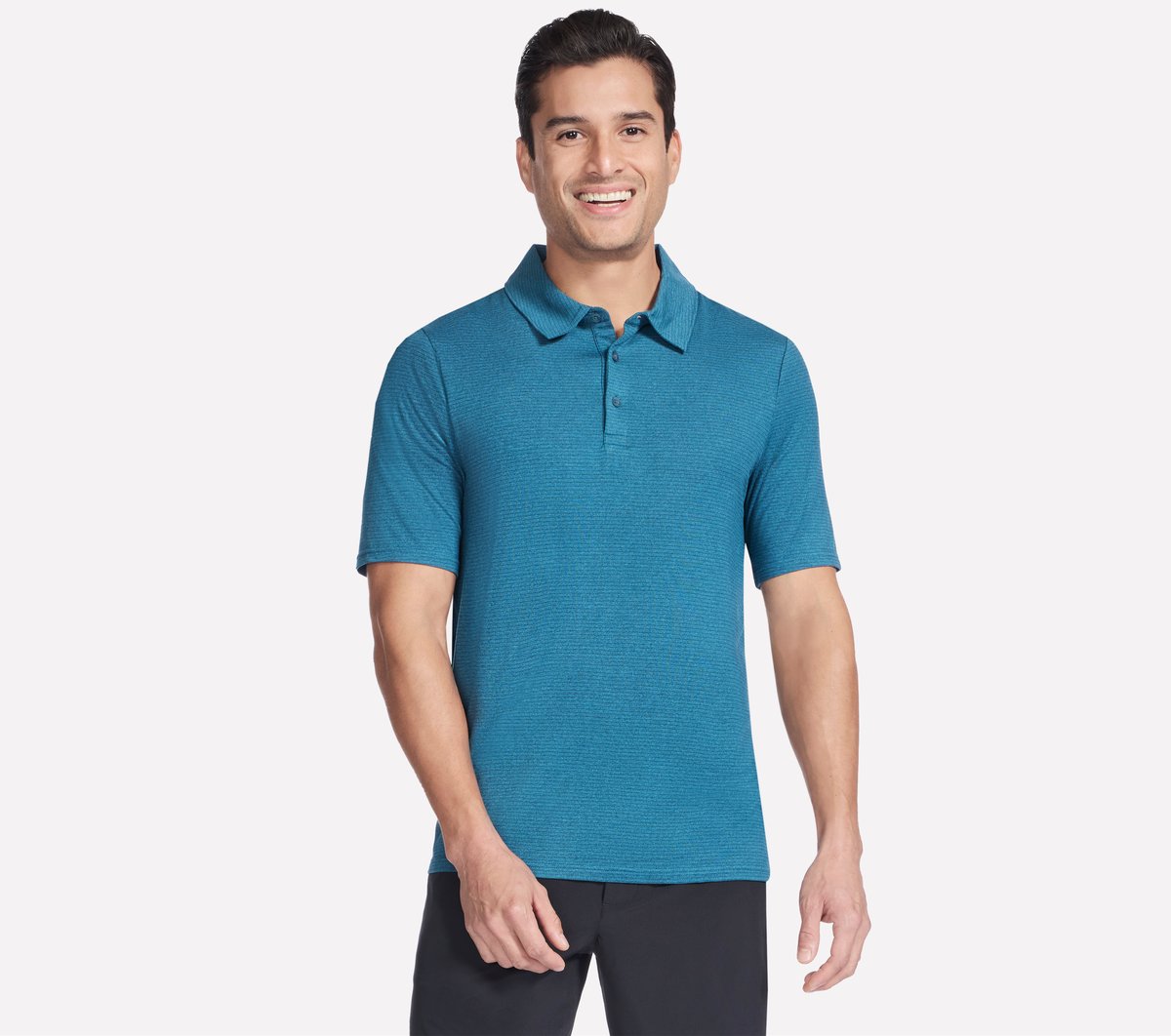 GO GOLF GO DRI All Day Stripe Polo | Men Skechers online shop