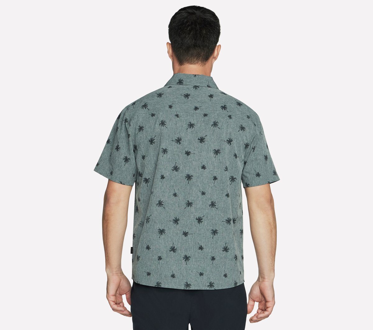 The GO WALK Air Printed Short Sleeve Shirt | Men Skechers near me