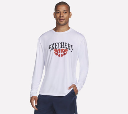 Hoops Long Sleeve Tee | Men Skechers for sale