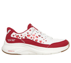 WHITE / RED