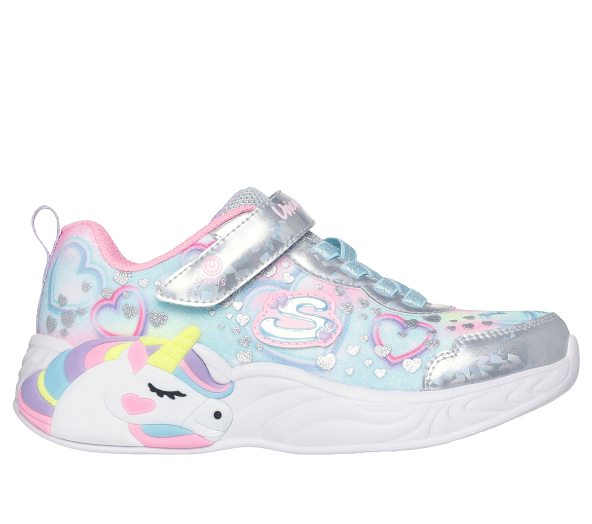 S-Lights: Unicorn Dreams - Heart Sparkles | Men Skechers online shop
