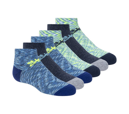 6 Pack Space Dye Low Cut Socks | Skechers for sale