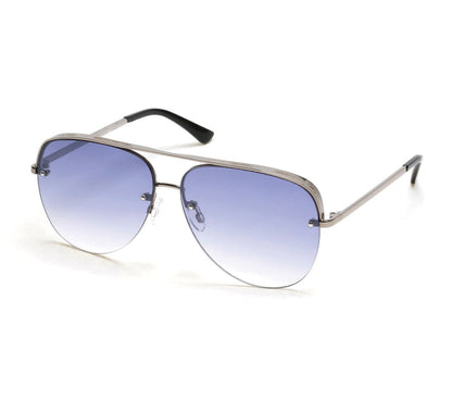 Semi-Rimless Metal Aviator | Skechers near me