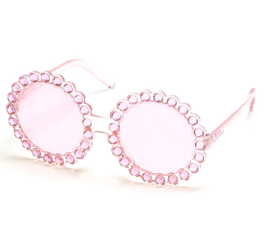 Round Rhinestone Sunglasses | Skechers near me