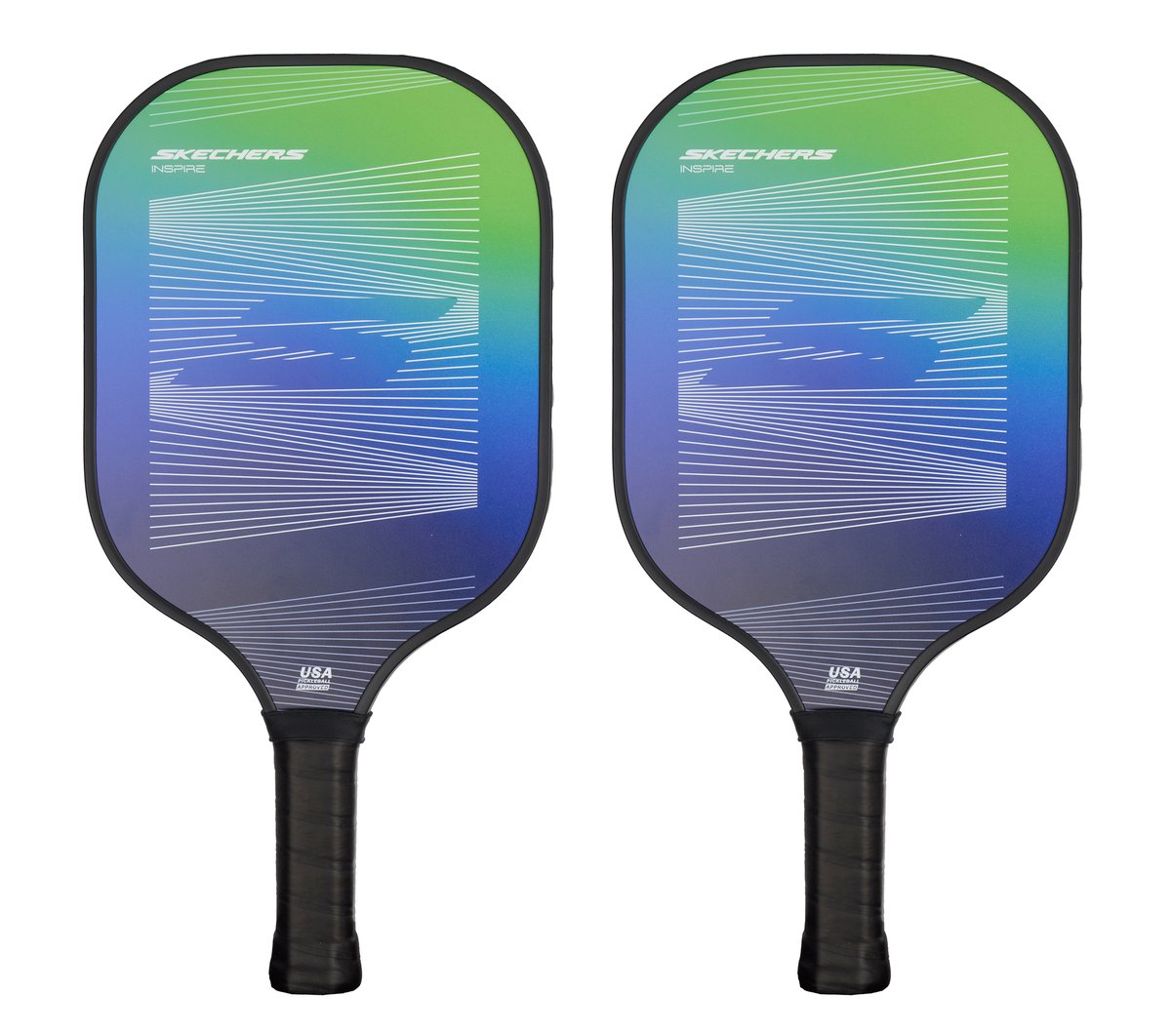 Pickleball Inspire 12mm Paddle - Blue Green | Skechers for sale