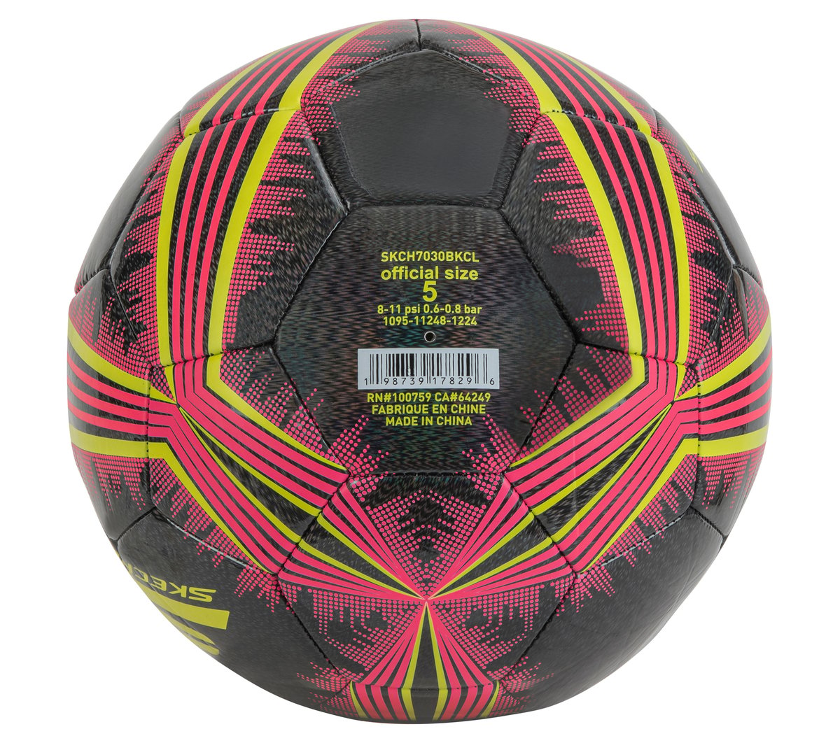 Hex Multi Mini Stripe Size 5 Soccer Ball | Skechers for sale