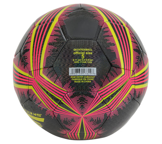 Hex Multi Mini Stripe Size 5 Soccer Ball | Skechers for sale